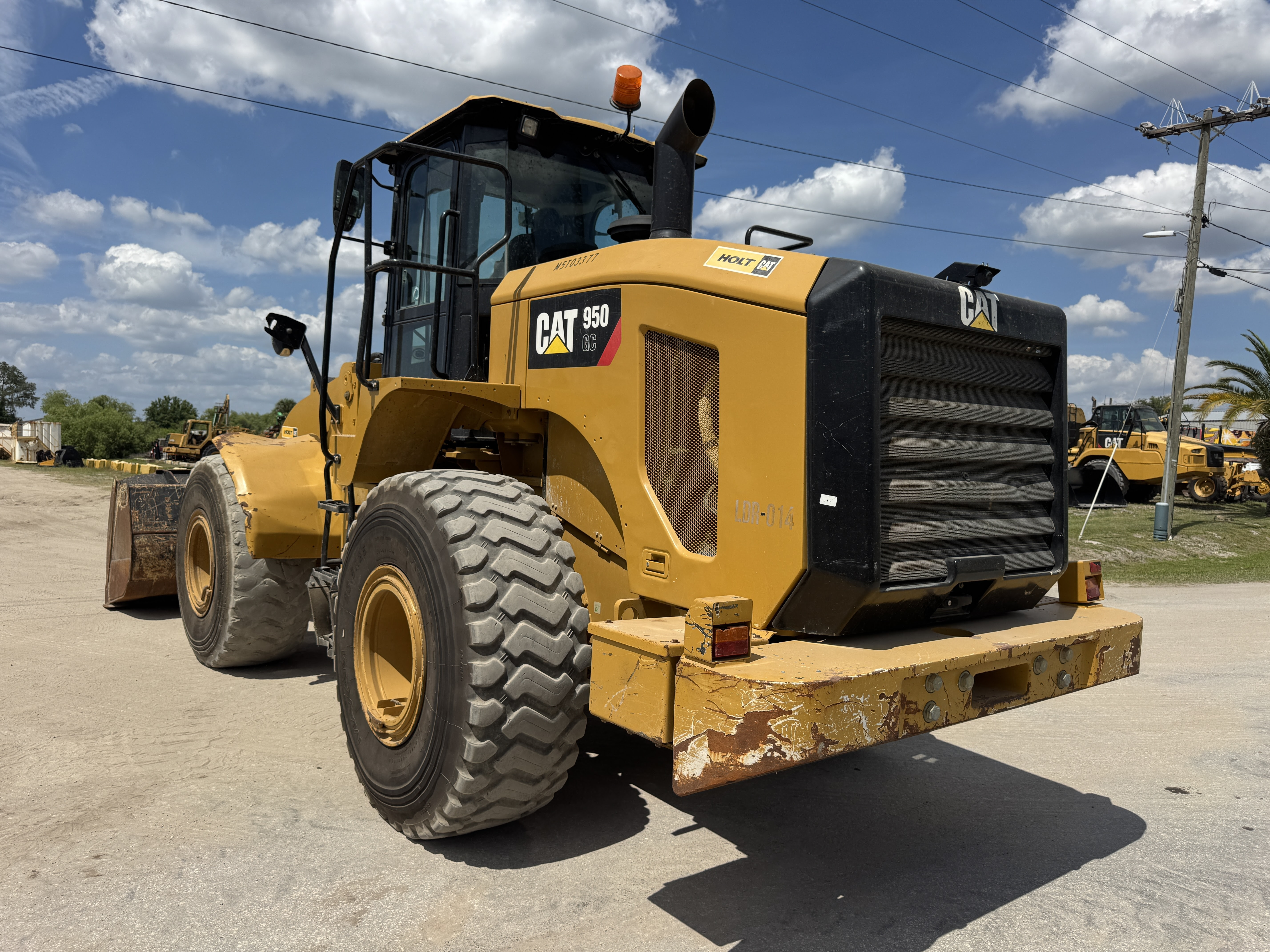 2019 CAT 950GC WHEEL LOADER