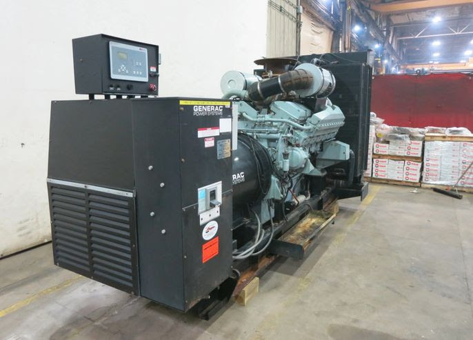 1999 1020KW S12H-PTA Mitsubishi Diesel Generator, 