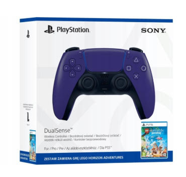 Sony PS5 Dualsense Purple+ CD Lego Horizon game Europe