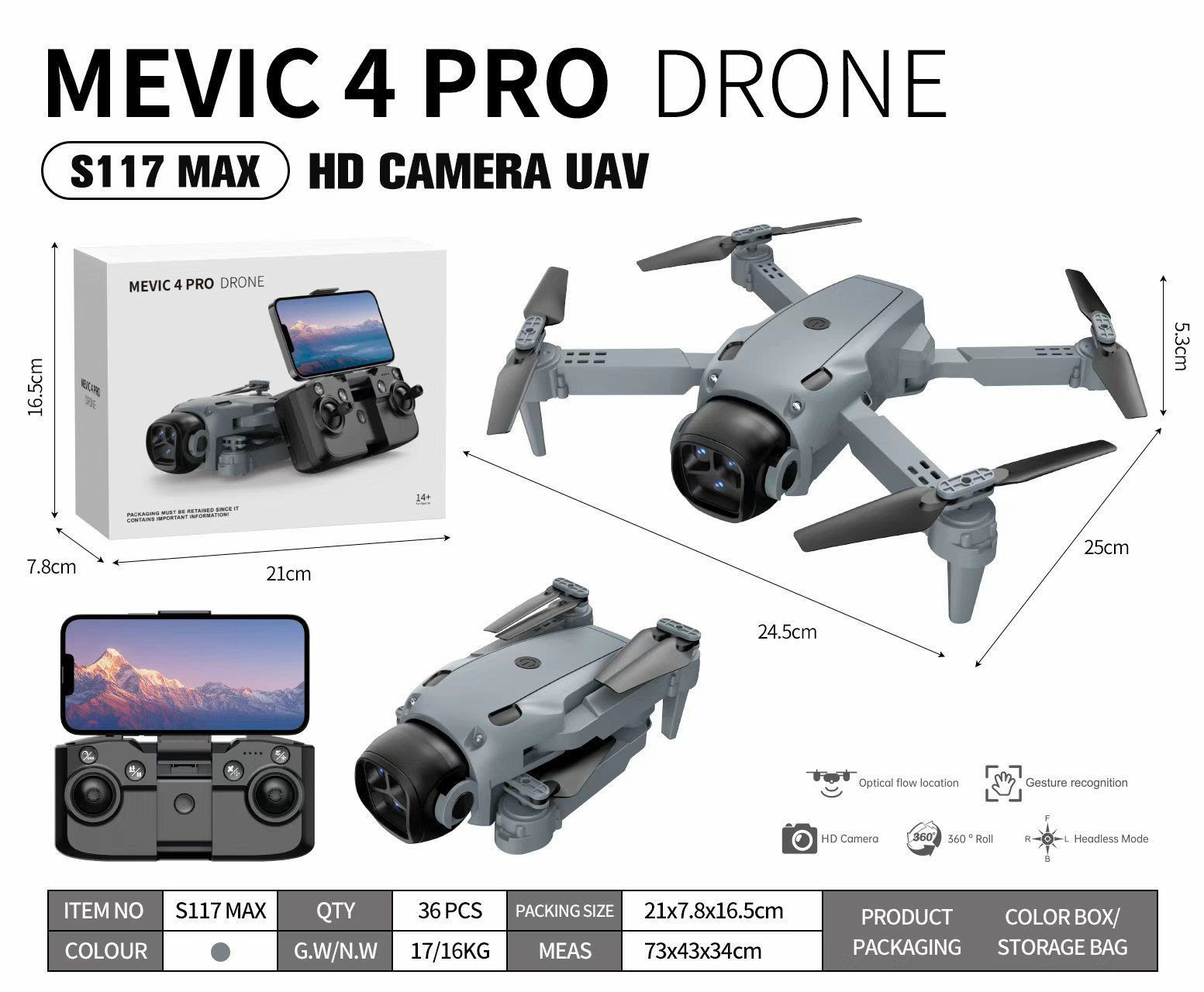 MEVIC 4 Pro HD Camera Drone.  9000 Units. EXW Los Angeles $15.00 Unit.