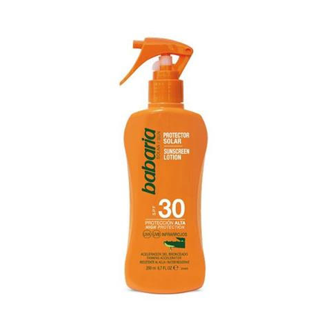 Spray protector solar Babaria SPF30 200ml Europe