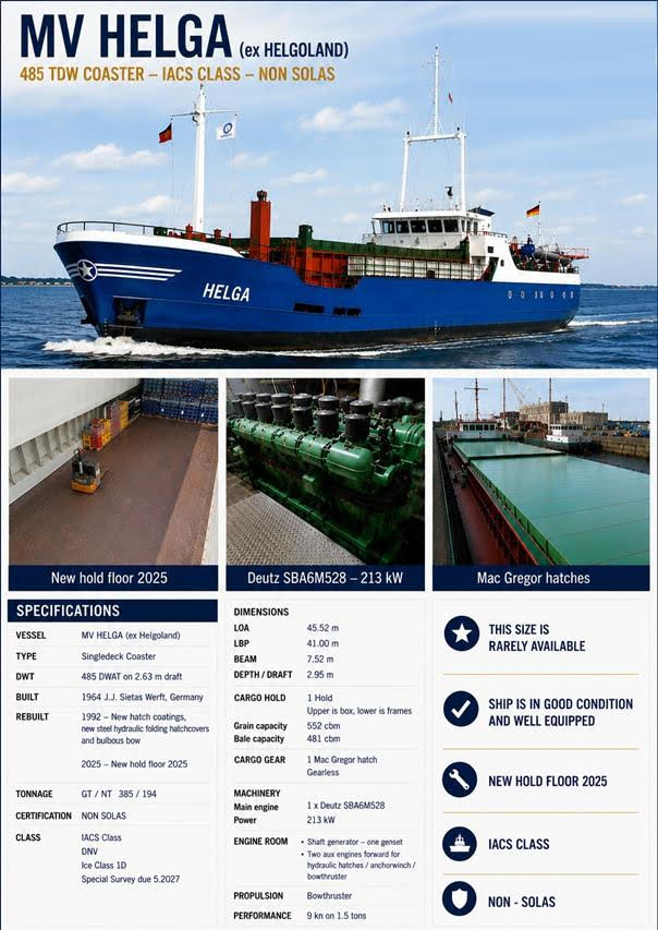 MV HELGA (ex Helgoland)