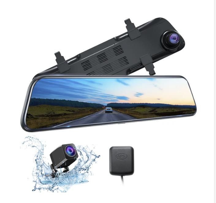 Kingslim DL12 Pro 4K Mirror Dash Cam. 1100 Units. EXW Los Angeles $29.50 Unit. Retail $199.99