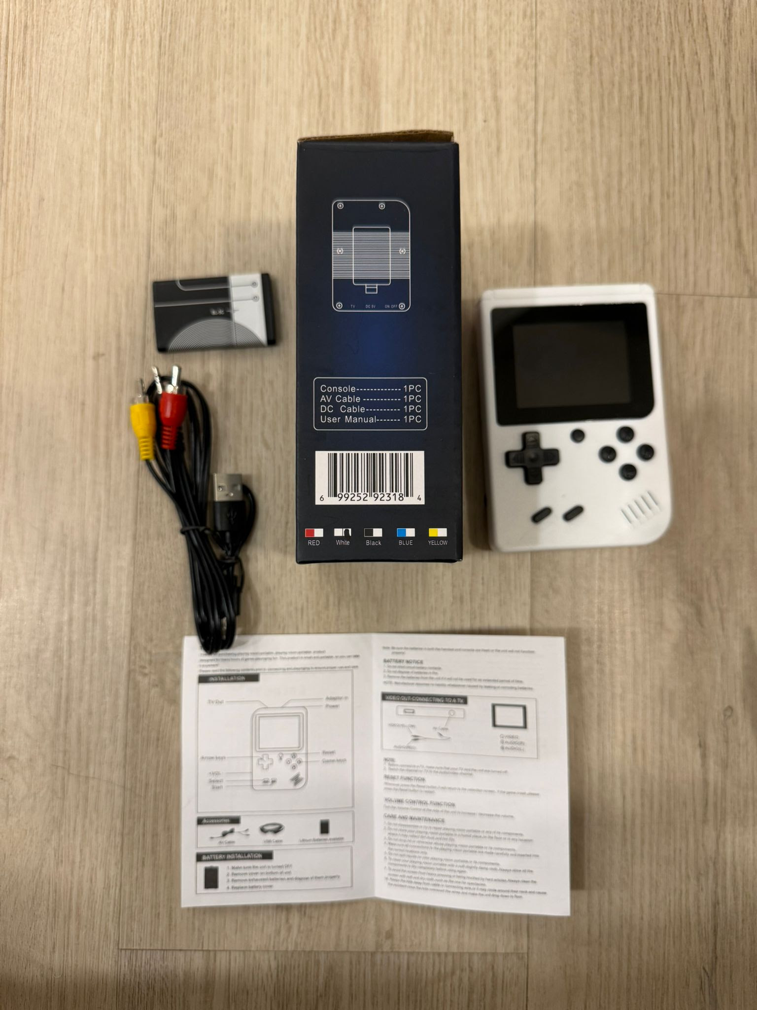 Game Box Plus 500 In 1 Handheld Gaming Console.  9000 Units. EXW Los Angeles $5.95 Unit. 