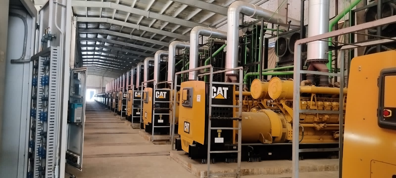 Sale caterpillar 80 units diesel generator 3516B
