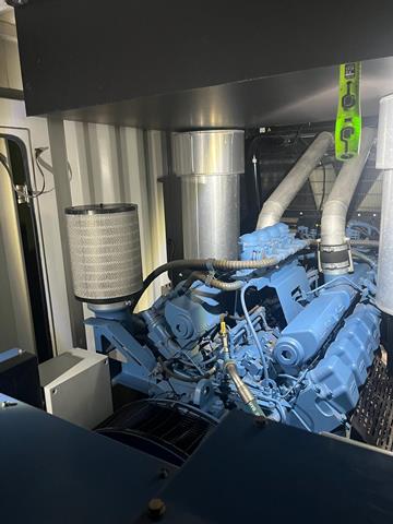 2010, SDMO X1250C, 1250 Kva MTU/Leroy, Fitted in an acoustic 20ft Container.