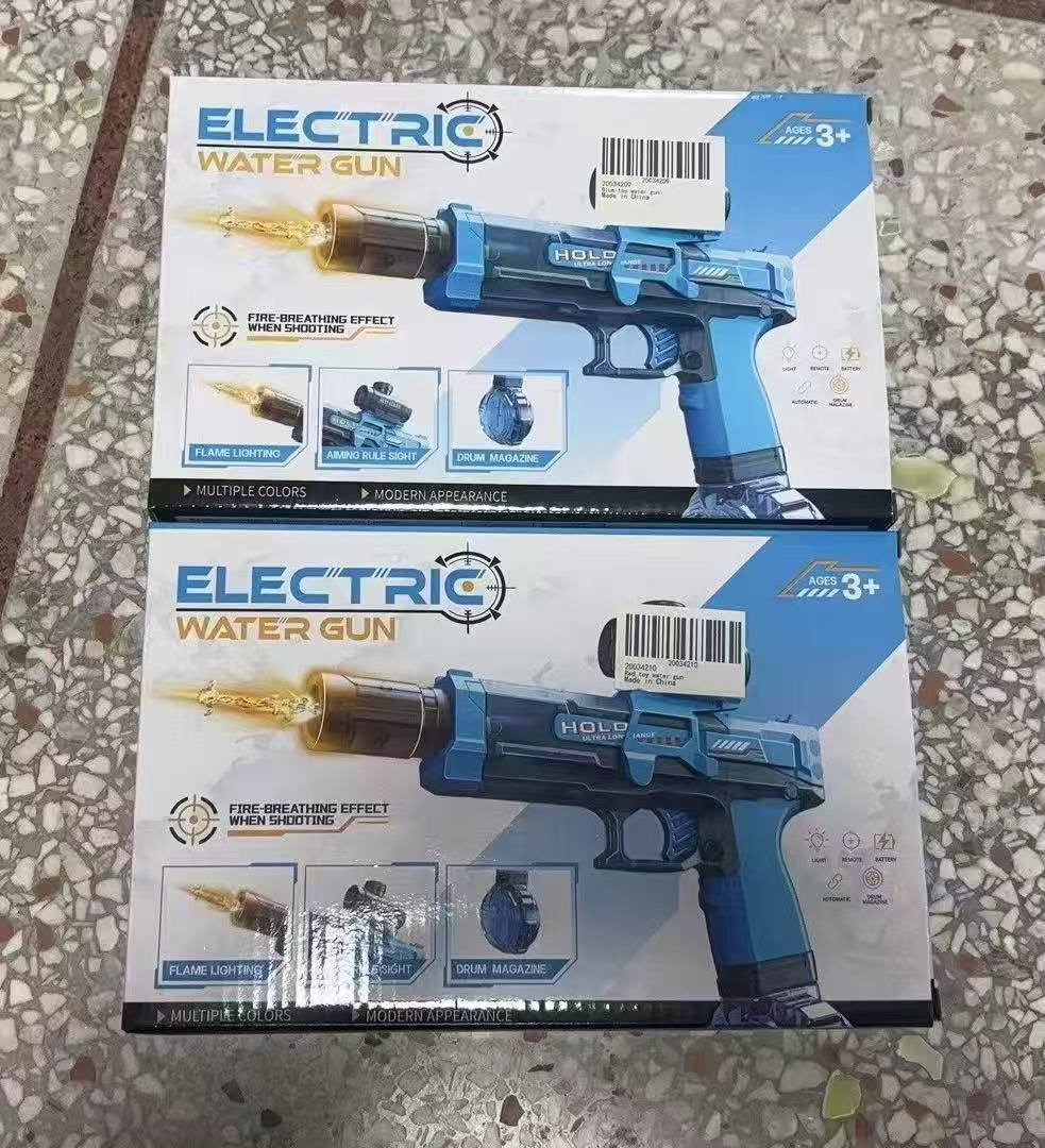 Electric Water Gun with Colourful LED Light.    8000 Units. EXW Los Angeles  $3.95 Unit.