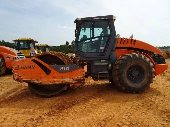 2019 Hamm H 12iP Padfoot Roller