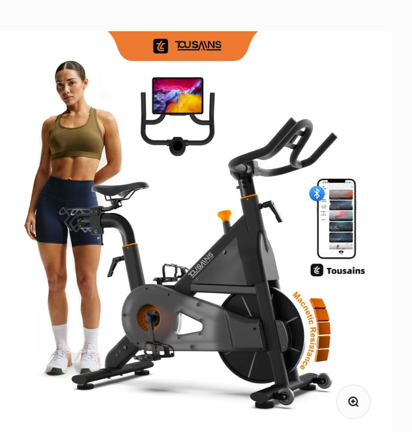 TOUSAINS Exercise Bikes.    ONLY 66 Units remaining .